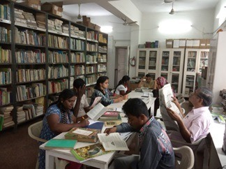 Library visit at CPREEC, Chennai- Management of Small Botanical Gardens certificate course.